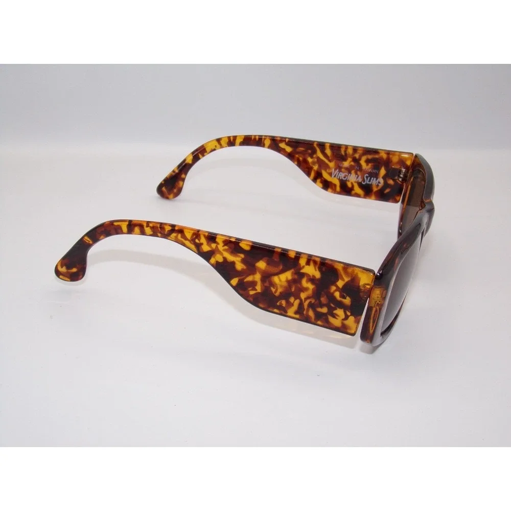 VTG 90's Virginia Slims Black Sunglasses Cigarette Promo Theatre Prop Retro